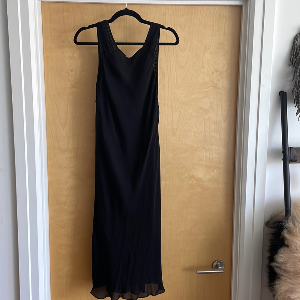 VINTAGE Ralph Lauren silk dress size 12